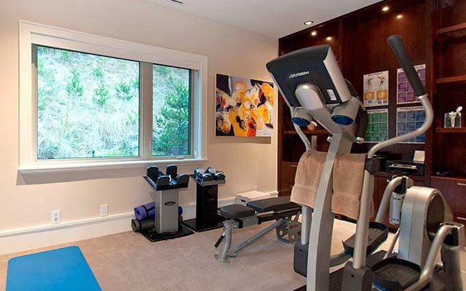 广州装修设计室内家庭健身房，让自己过上健康生活