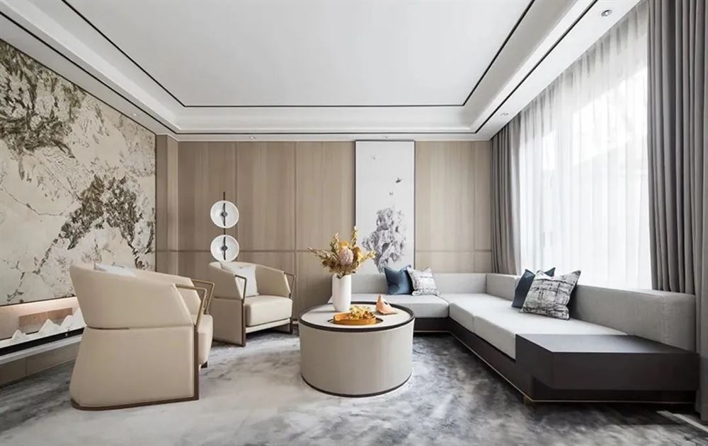 广州室内装修万和星城158平米四居-现代简约风格室内设计家装案例