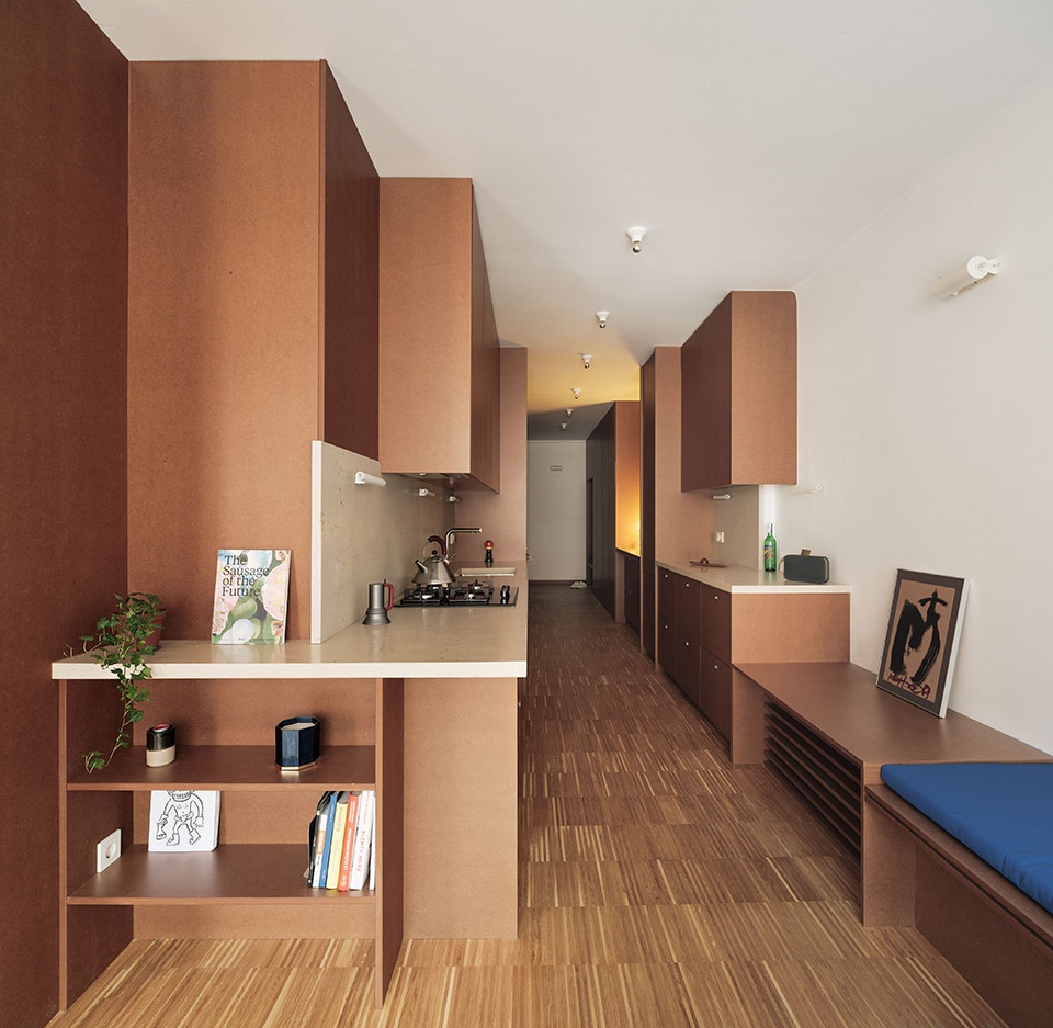 装修案例北欧风格公寓装修效果图-走廊