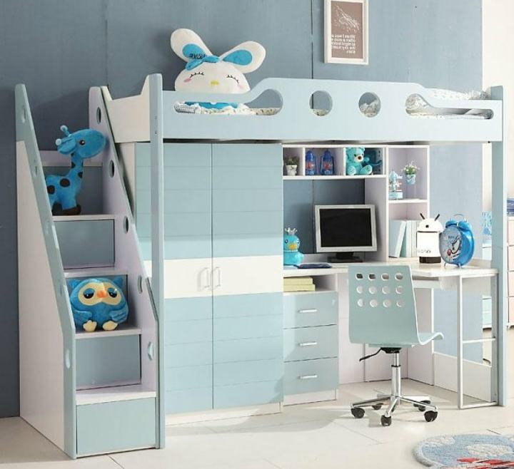 室内装修儿童房挑选儿童床注意事项给孩子设计一个安全舒适的空间